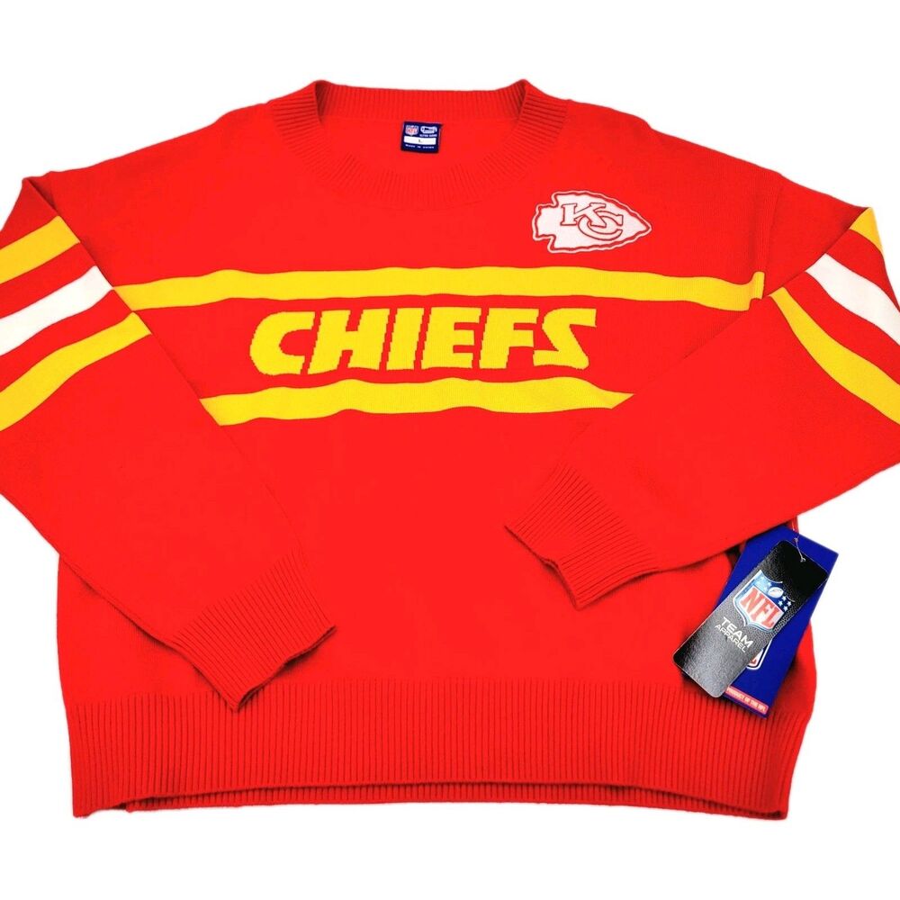 NFL Kansas City Chiefs Sweatshirt Women's Adult Size Large NFL Team Apparel NWT